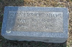 Glenna <I>Wright</I> Adams 