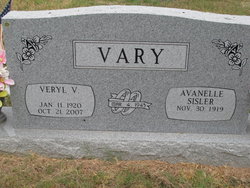 Veryl Vernon Vary 