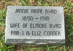 Jannie Arine <I>Conner</I> Byrd 