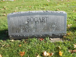 Mary Emily <I>Coolbaugh</I> Bogart 
