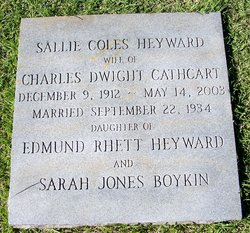 Sallie Coles <I>Heyward</I> Cathcart 