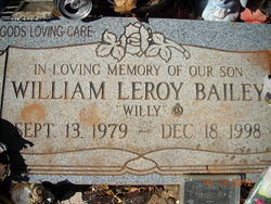 William Leroy “Willy” Bailey 