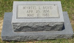 Myrtis Lee <I>Morgan</I> Boyd 
