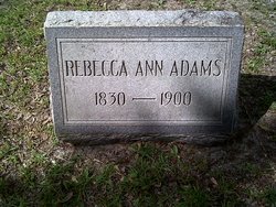 Rebecca Ann <I>Cowen</I> Adams 