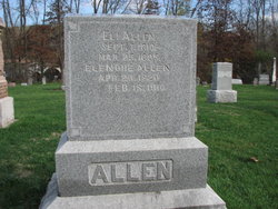 Eleanor Ellen <I>Jackman</I> Allen 