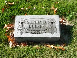 Sophia Dora <I>Burmeister</I> Dueker 