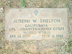 Corp Joseph Willie Shelton 