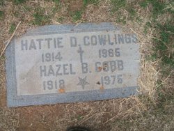 Hattie Dorothy Cowlings 