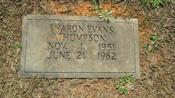 Sharon <I>Evans</I> Thompson 