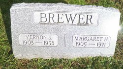 A. Margaret “Margaret” <I>Hoopes</I> Brewer 