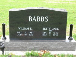 Betty Jane “Janie” <I>Berry</I> Babbs 