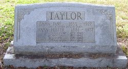 Emma Jane <I>Roye</I> Taylor 