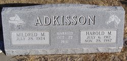 Harold M Adkisson 