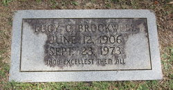 Lucy D. <I>Cline</I> Brockwell 