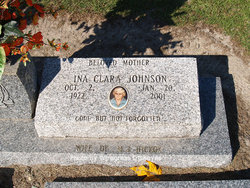 Ina Clara <I>Johnson</I> Hickox 
