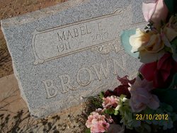 Mabel Esther <I>Magill</I> Brown 