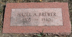 Hazel Alberta <I>Pounds</I> Brewer 