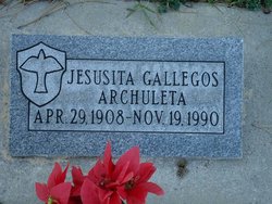Jesusita <I>Gallegos</I> Archuleta 