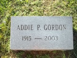 Addie <I>Poitevent</I> Gordon 