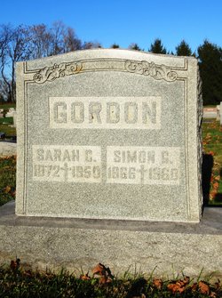 Sarah Catherine <I>Shrider</I> Gordon 