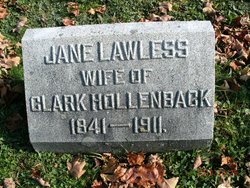 Jane <I>Lawless</I> Hollenback 