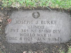 Pvt Joseph J Burke 