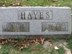 Mary Virginia <I>Brode</I> Hayes 