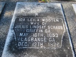 Ida Leila <I>Wooten</I> Schaub 