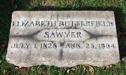 Elizabeth <I>Butterfield</I> Sawyer 