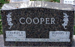 Charles Robert Cooper 