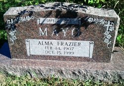Alma Evelyn <I>Frazier</I> Mayo 