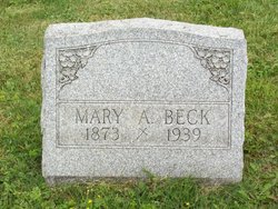 Mary A <I>Torok</I> Beck 