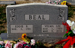 Velma Lee <I>Savage</I> Beal 