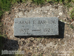 Sarah E Barrick 