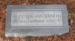 Augusta “Gussie” <I>Vandreike</I> Hackbarth 
