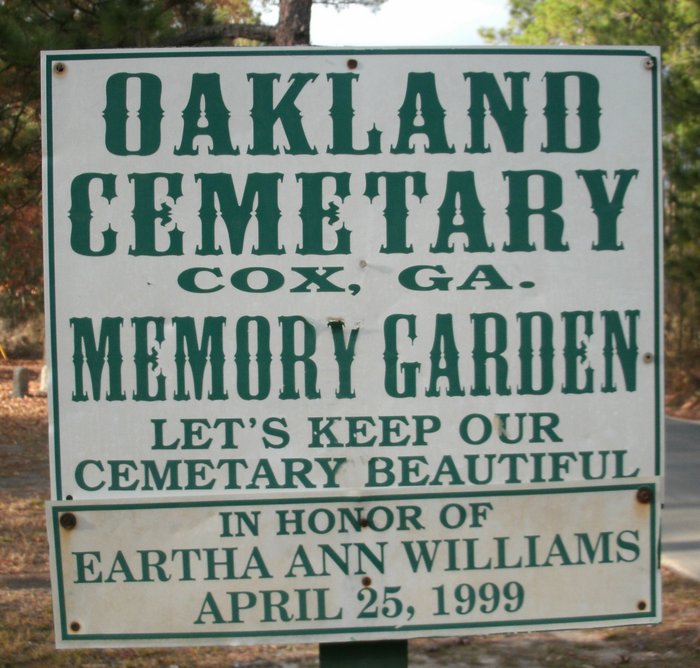 Oakland Cemetery Memory Garden