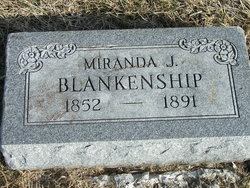 Miranda J <I>Smith</I> Blankenship 