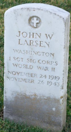 SGT John W. Larsen 