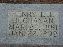 Henry Lee Buchanan 