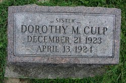 Dorothy May Culp 
