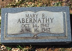 Mary Ruth <I>Leight</I> Abernathy 