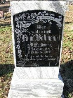 Anna <I>Horstmann</I> Bollmann 