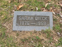 Sarah <I>Eisen</I> Dieck 