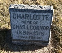 Charlotte C “Lottie” <I>Waters</I> Connor 
