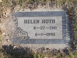 Helen Sophia <I>Pantze</I> Hoth 