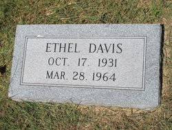 Ethel Louise <I>Marley</I> Davis 