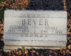 Elizabeth <I>Snider</I> Bever 