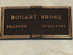 Frances Patricia “Pat” <I>Bogart</I> Brose 