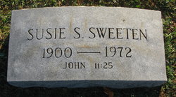 Susie <I>Smelcer</I> Sweeten 