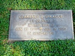 Lieut Clarence E Sprague 